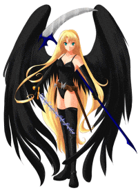 Blonde Anime Angel