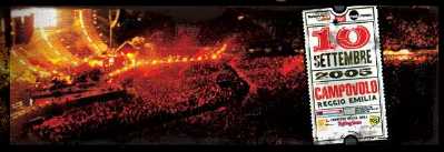 Concerto di Luciano Ligabue a Campovolo Reggio Emilia il Sabato 10 Settembre 2005