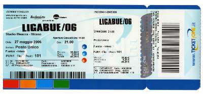 27 Maggio 2006Concerto di Luciano Ligabue a Sansiro